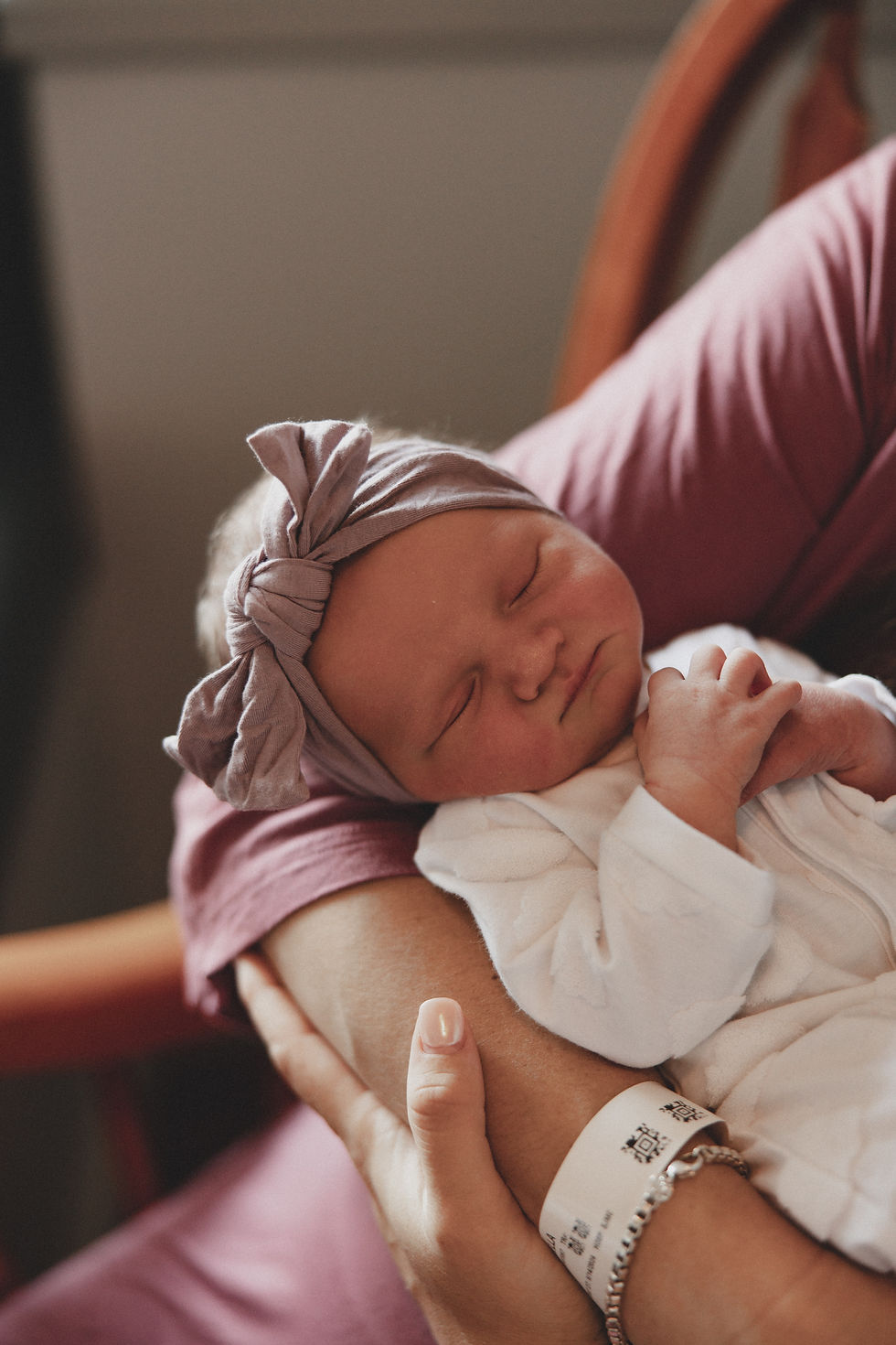 Baltimore Baby Photography in Hospital