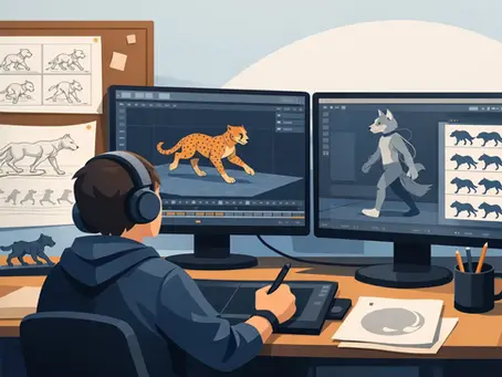 Animal Animation Course Online for Studio Careers