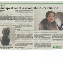 Rétrospective d’une artiste laurentienne, par Johanna Pellus