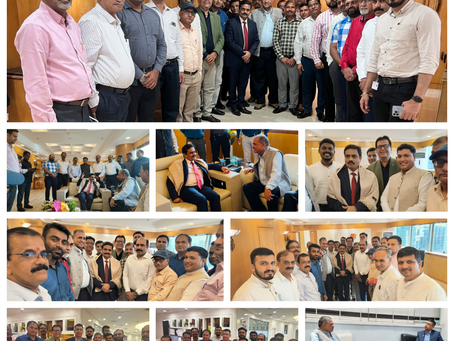 Team AIBOBOA Visits BCC on 10th July 2023 & Felicitates our new MD&CEO