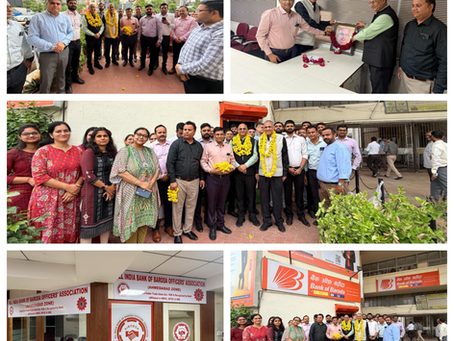 Ahmedabad Zone Activities - Visit of President and GS to Association office at Ahmedabad