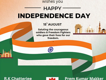 Greetings on the occasion of 78th Independence Day
