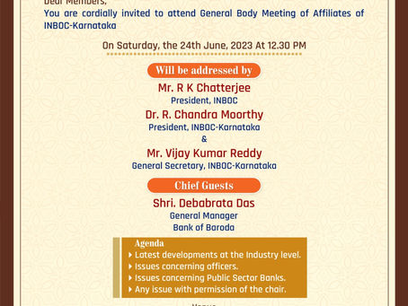 INBOC Karnataka State Unit Activities