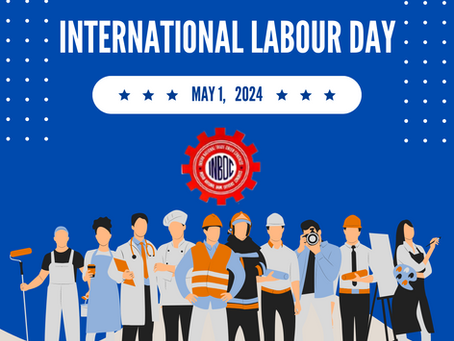 INBOC Extends Revolutionary Greetings on International Labour Day - 1st May, 2024
