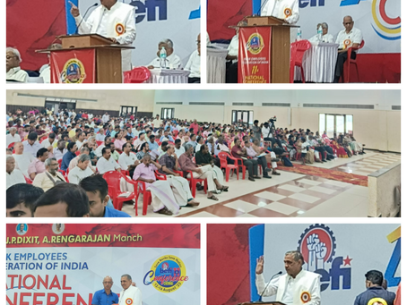 Our President Sh. R.K Chatterjee addressing BEFI Conference at Chennai.