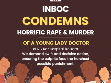 INBOC CONDEMNS......