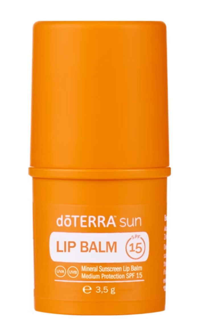 Baume à lèvres SPF 15 doTERRA - Protection Naturelle UVA/UVB -  Boutique doTERRA Suisse