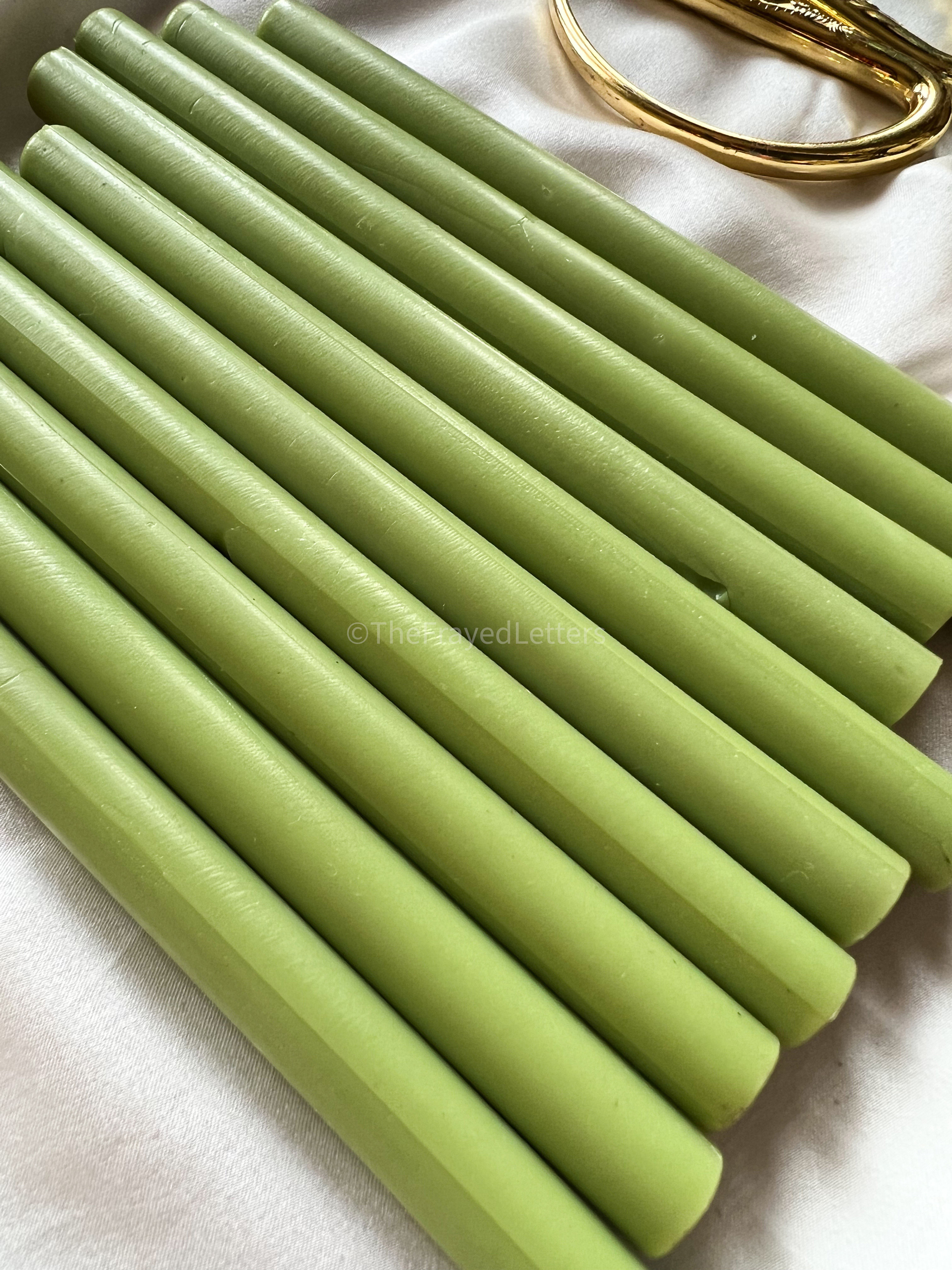Wax Sticks - Dark Green
