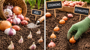Comment planter ses bulbes d’ail, d’oignon et d’échalote ?