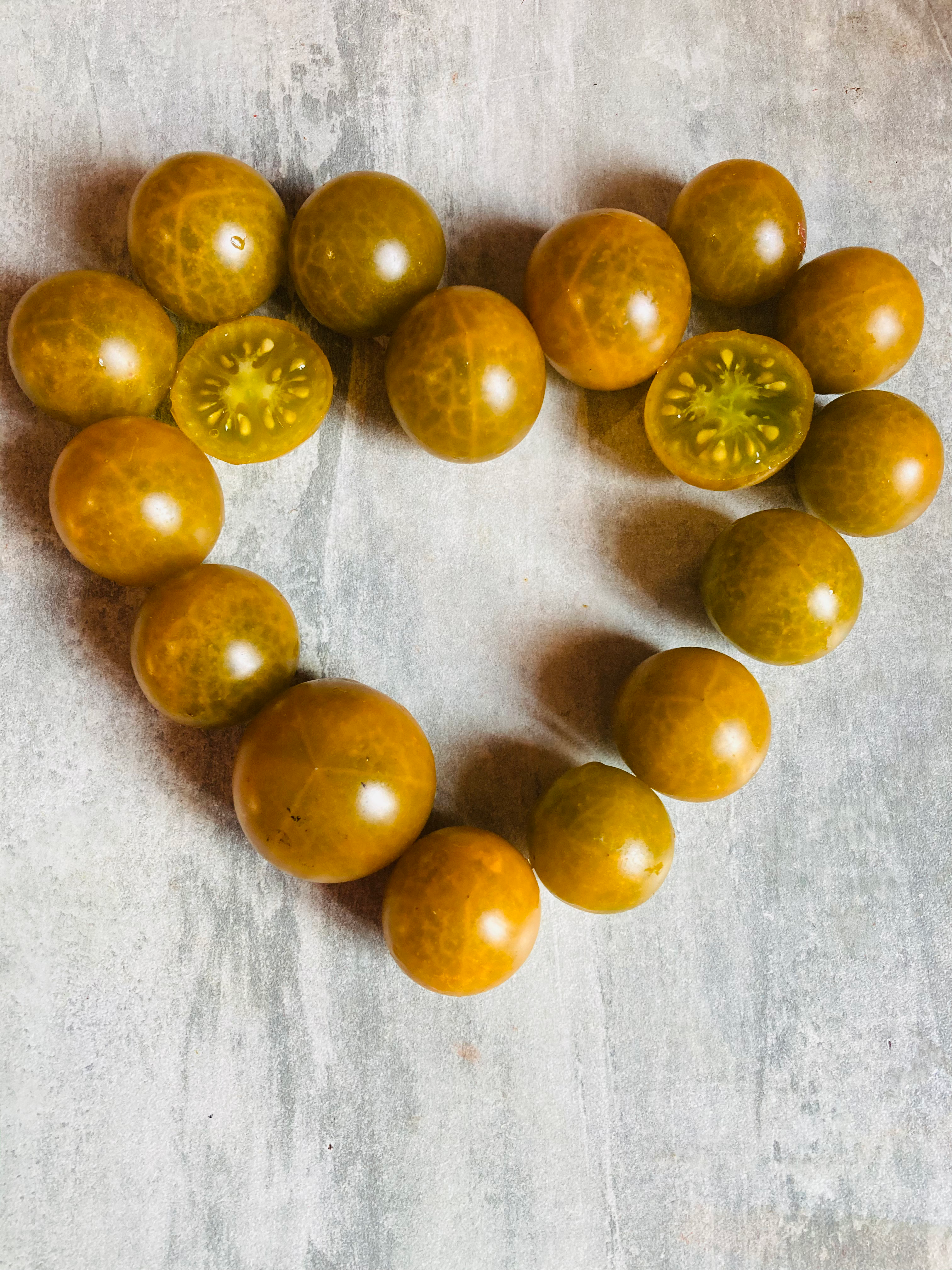 Graines de tomate Green Cherry - tomate cerise verte sucrée - Semences reproductibles - Les jardins de Valou