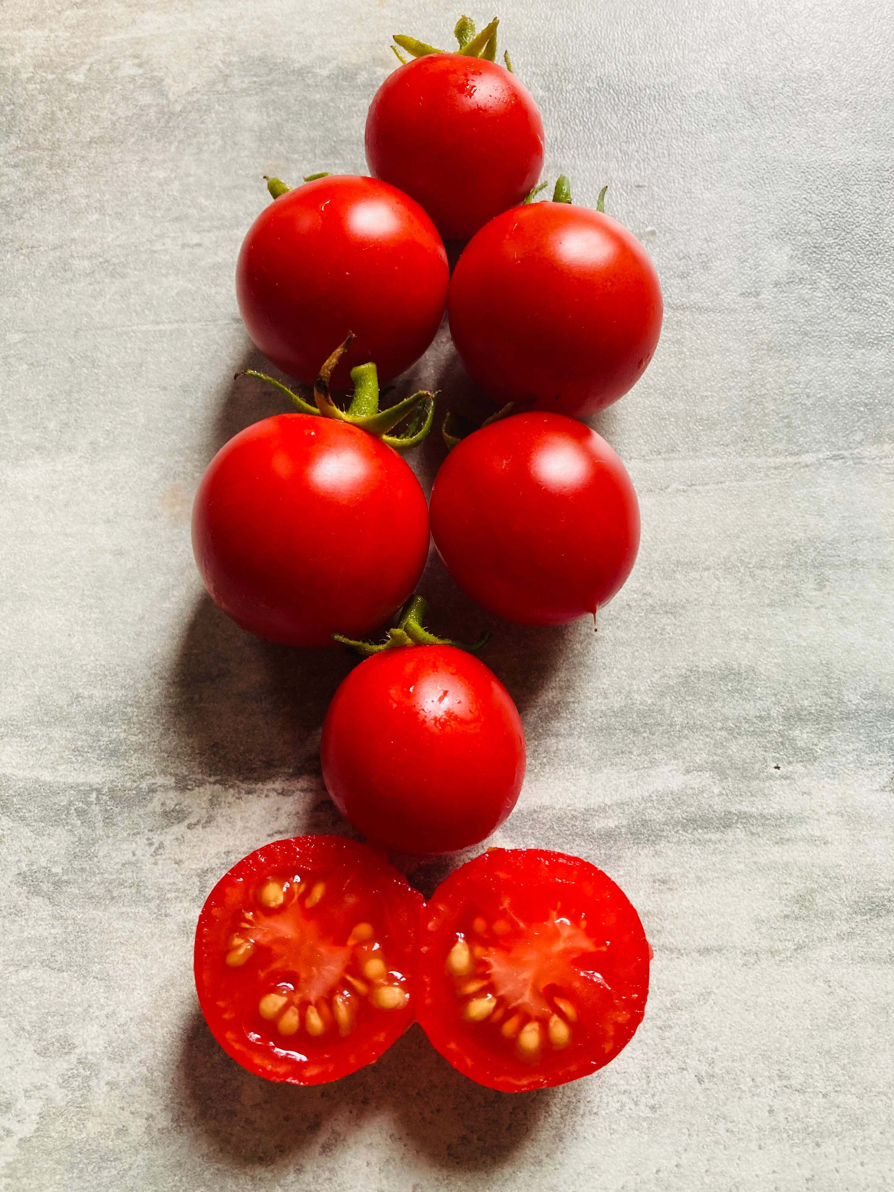 Graines de tomate Bistro - tomate cerise rouge sucrée - Semences reproductibles - Les jardins de valou