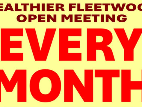 Healthier Fleetwood Open Meeting - 12th November 2025