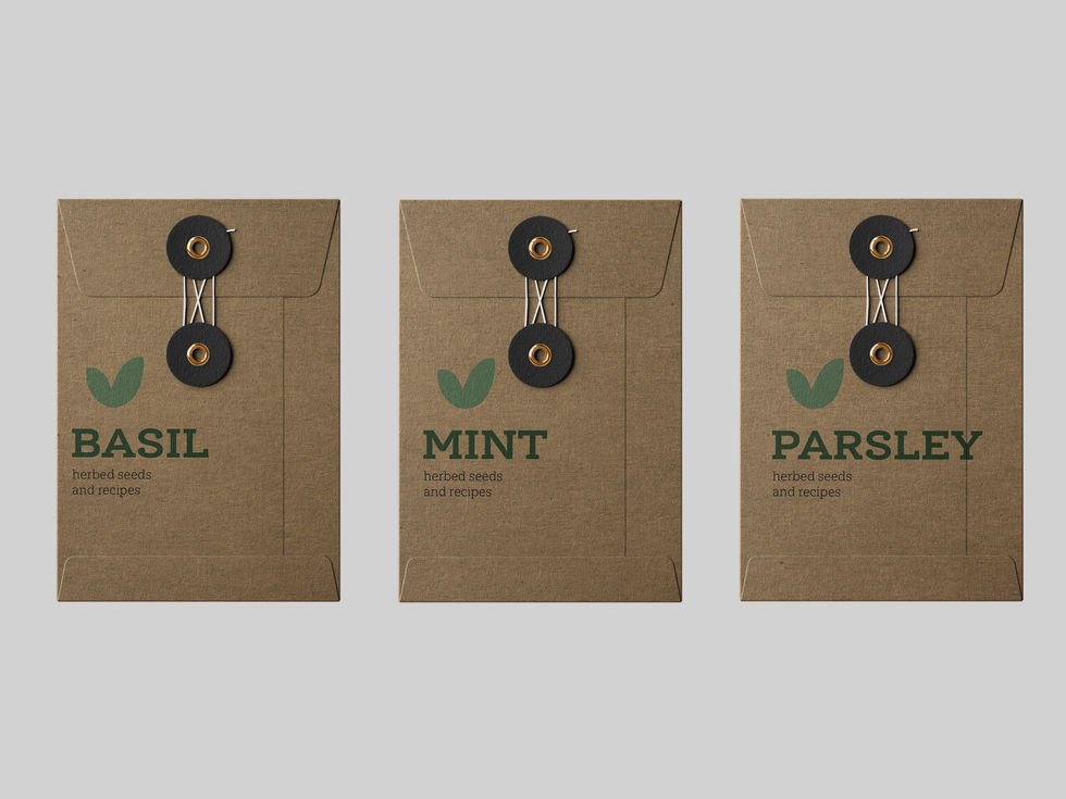 Small String Envelope Mockup