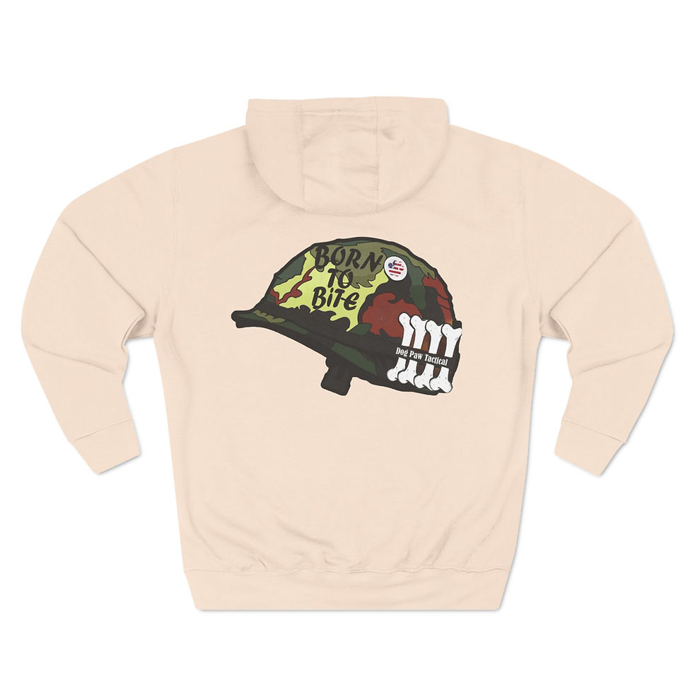 Thumbnail: Fur Metal Jacket Three-Panel Fleece Hoodie