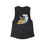 Thumbnail: "Surf Dog" Women's Flowy Scoop Muscle Tank