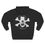 Thumbnail: Skull and Crossbones Three-Panel Fleece Hoodie
