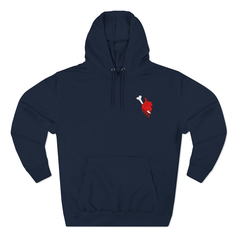 Thumbnail: True Love Three-Panel Fleece Hoodie