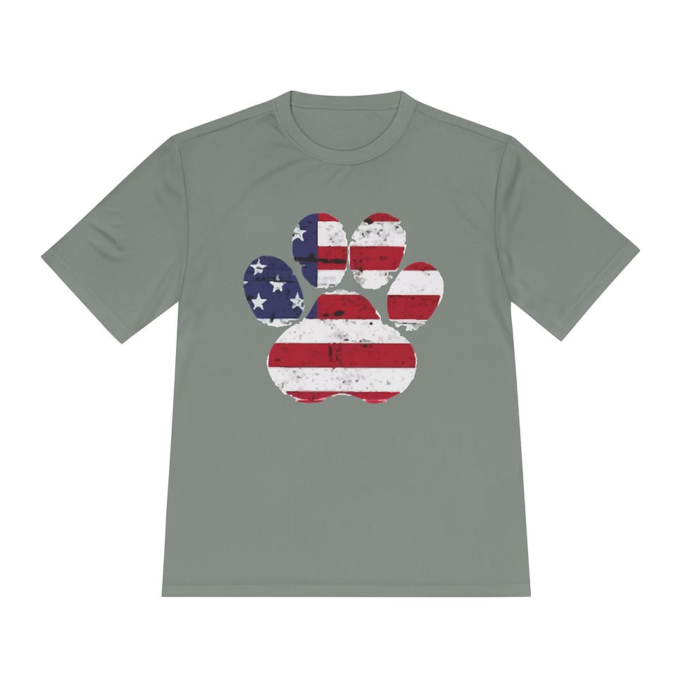 Thumbnail: Dog Paw Tactical Unisex Moisture Wicking Tee