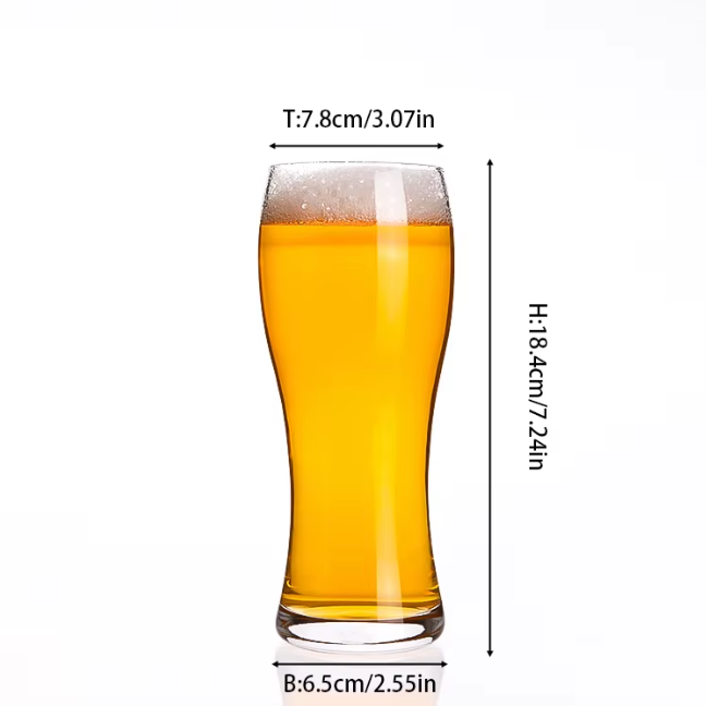 Thumbnail: Restaurant Quality Durable 510 ml Beer Glass (1 pc)