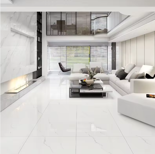 Thumbnail: Imported 750 x 1500mm Porcelain White Marble Design Wall/Floor Tile 2pcs 2.25sqm