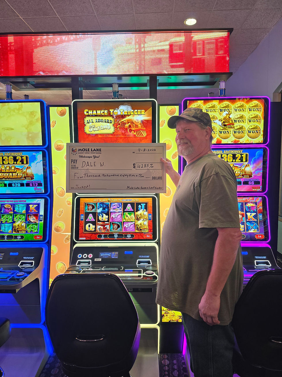 9-08-26 All Aboard $4285 with big check.jpg