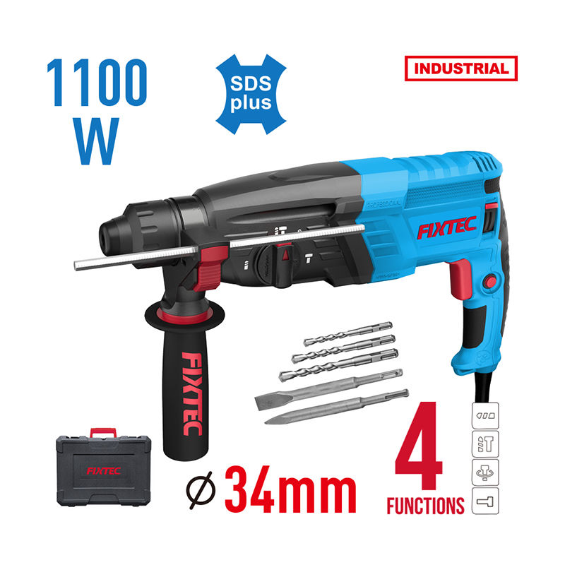 Fixtec SDS högg borvél/brotvél 1100W