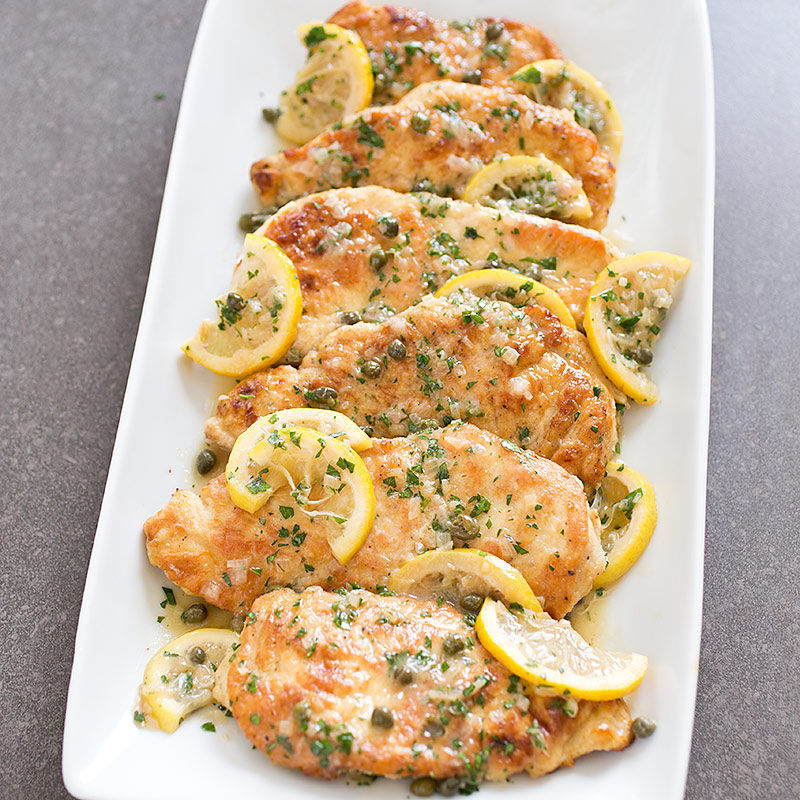 Chicken Piccata w/ Lemon Caper Sauce Taste of Amazing
