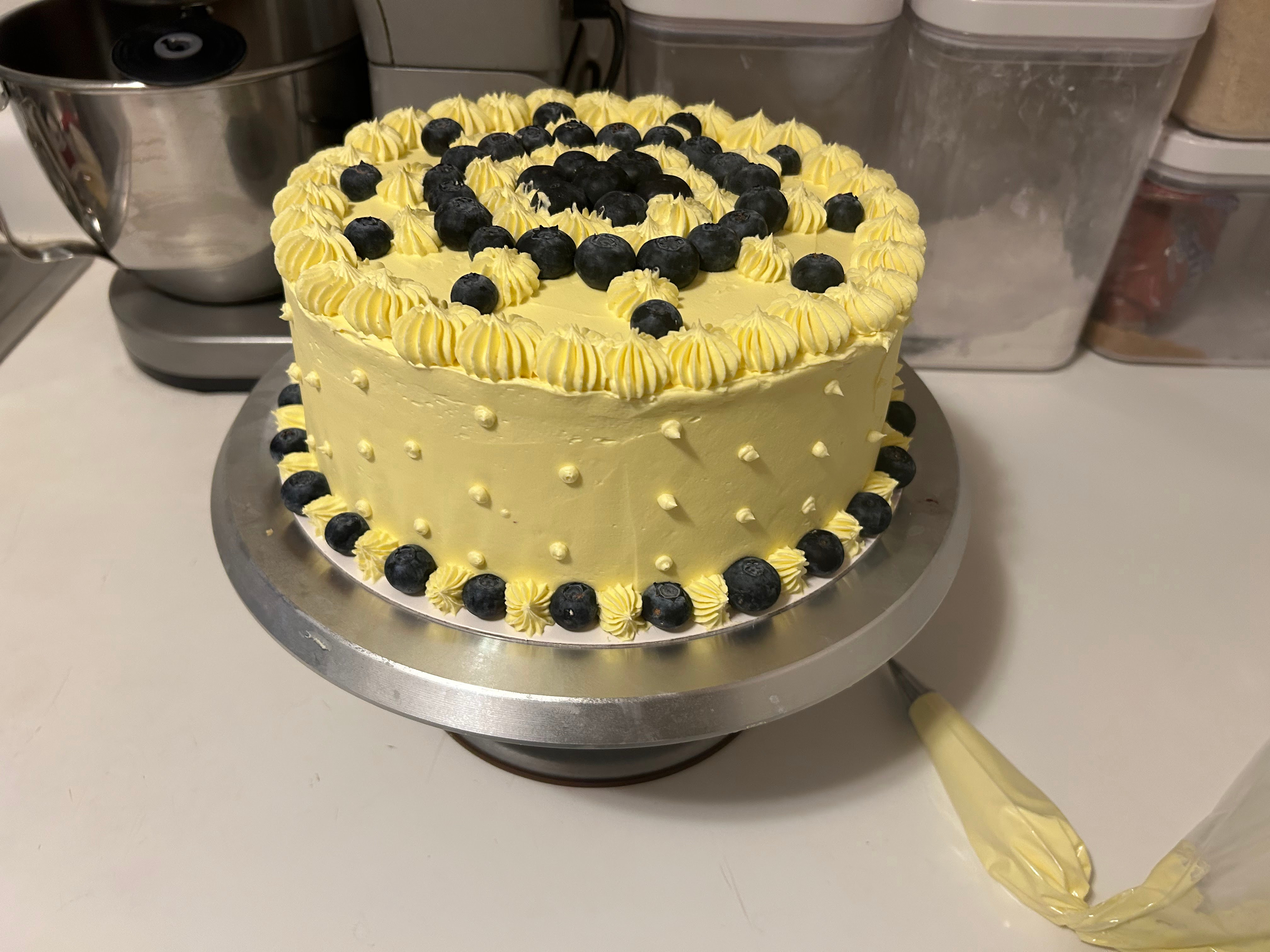 Lemon Blueberry Cake