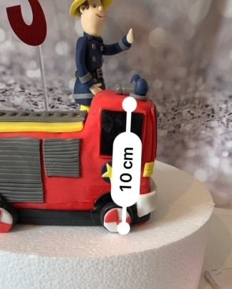 Thumbnail: Edible Fireman Sam & Engine Cake Topper
