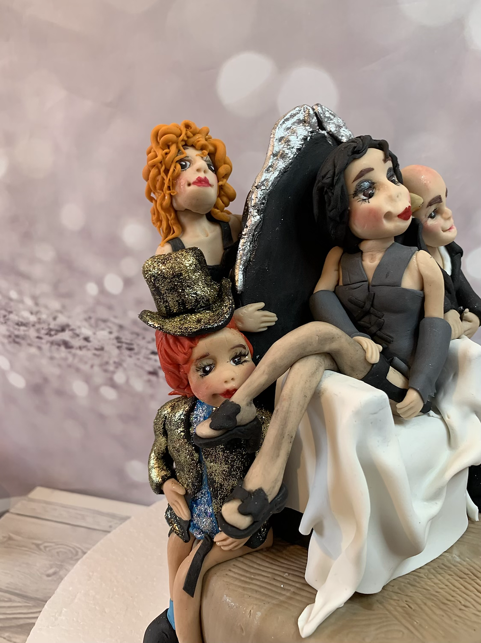 Thumbnail: Edible Rocky Horror Picture show .Cake Topper