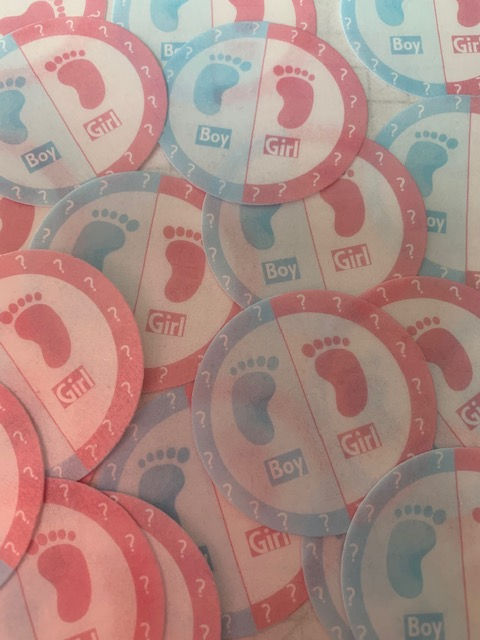 Thumbnail: 24 Baby Revel Discs on Wafer Paper