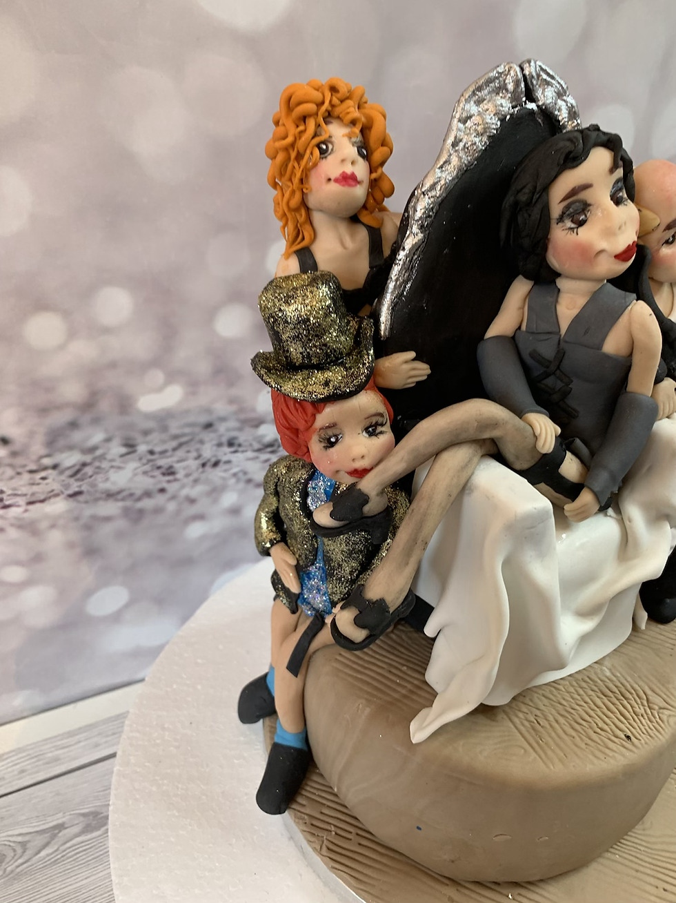 Thumbnail: Edible Rocky Horror Picture show .Cake Topper