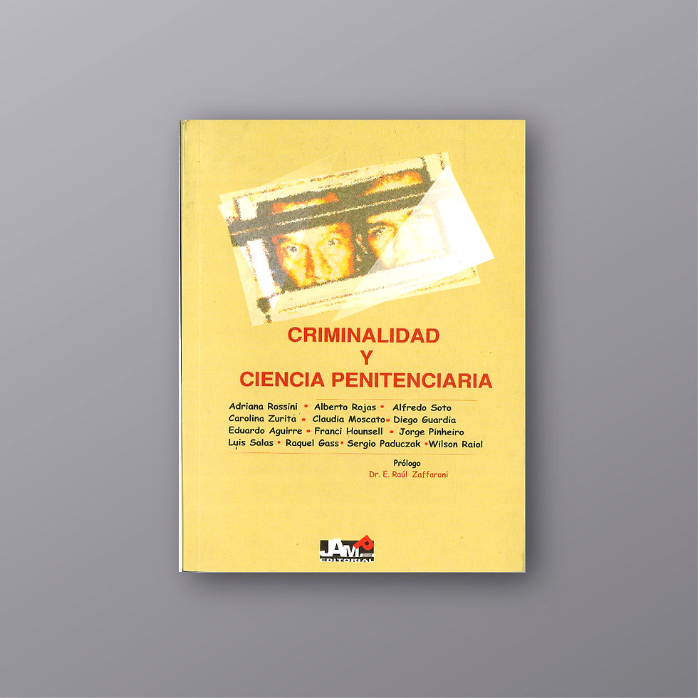 Criminalidad y Ciencia Penitenciaria
