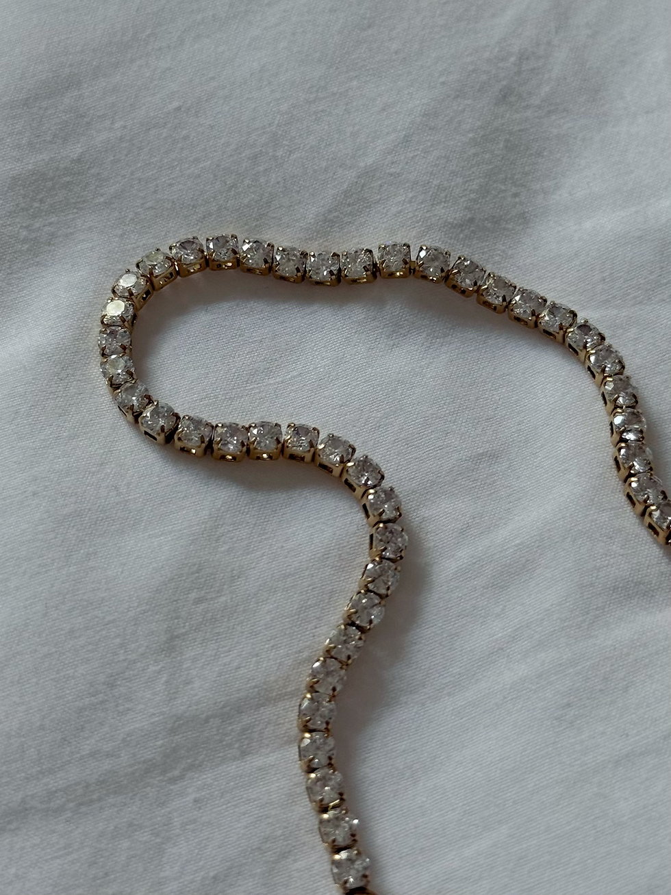 Thumbnail: Diamante Bracelet Gold (3mm)