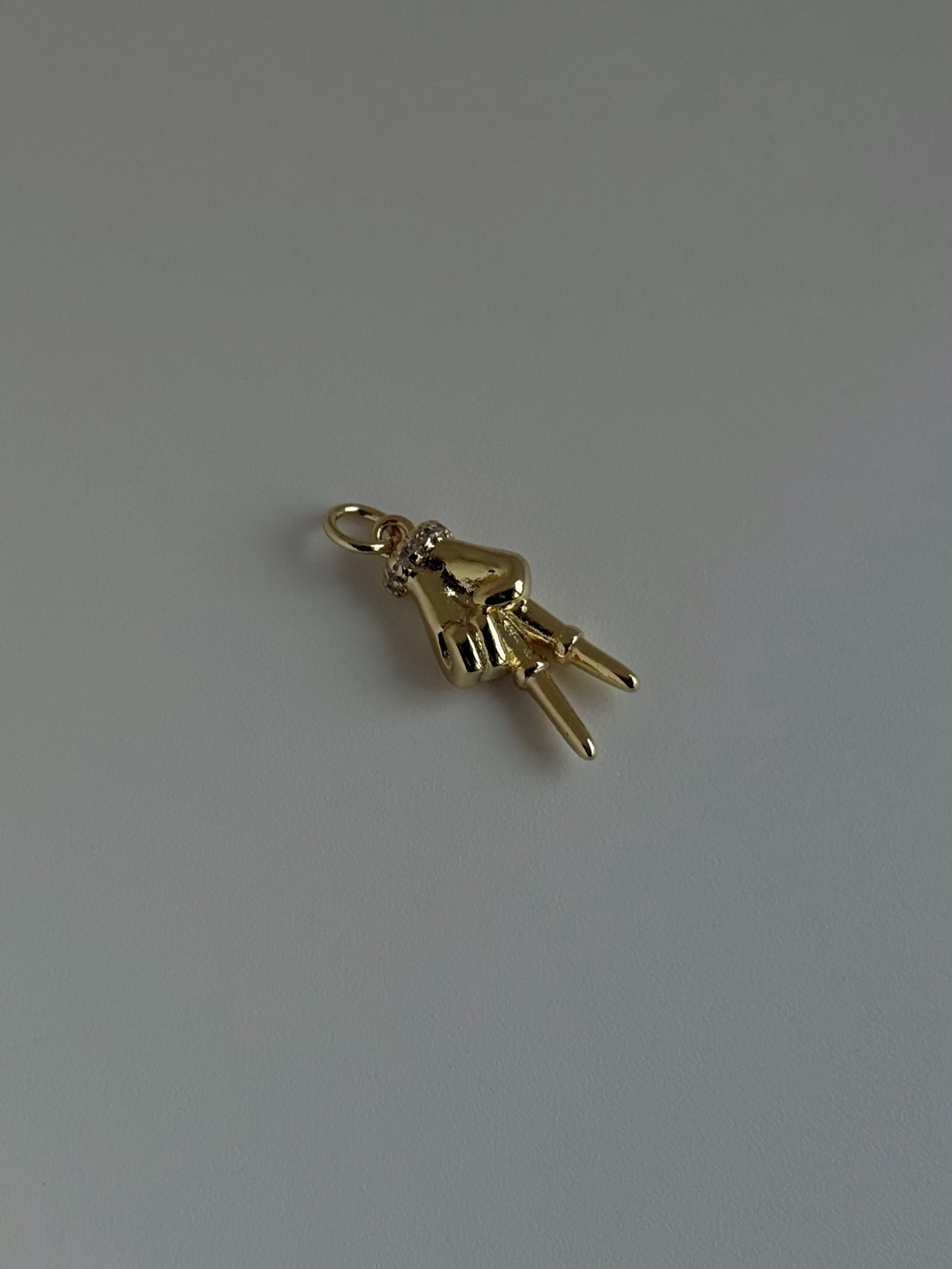Peace Hand Charm