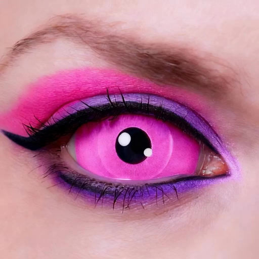 Thumbnail: UV Pink Sclera Contacts