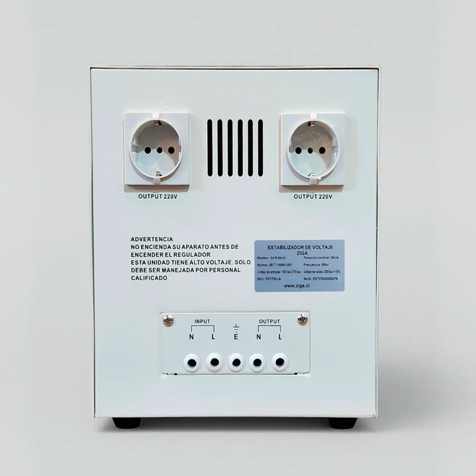 Miniatura: Estabilizador de Voltaje AVR Monofásico 5 KVA / 4000 Watts