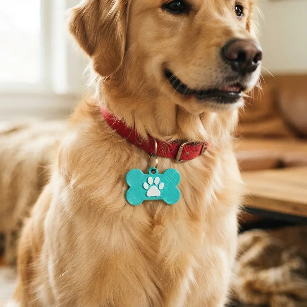 Golden retriever with tag.webp