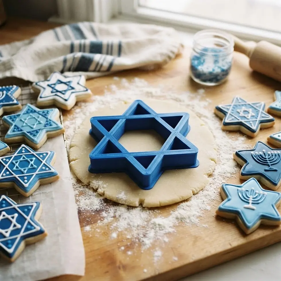 חותכן עוגיות בצורת כלב מתנות לחנוכה