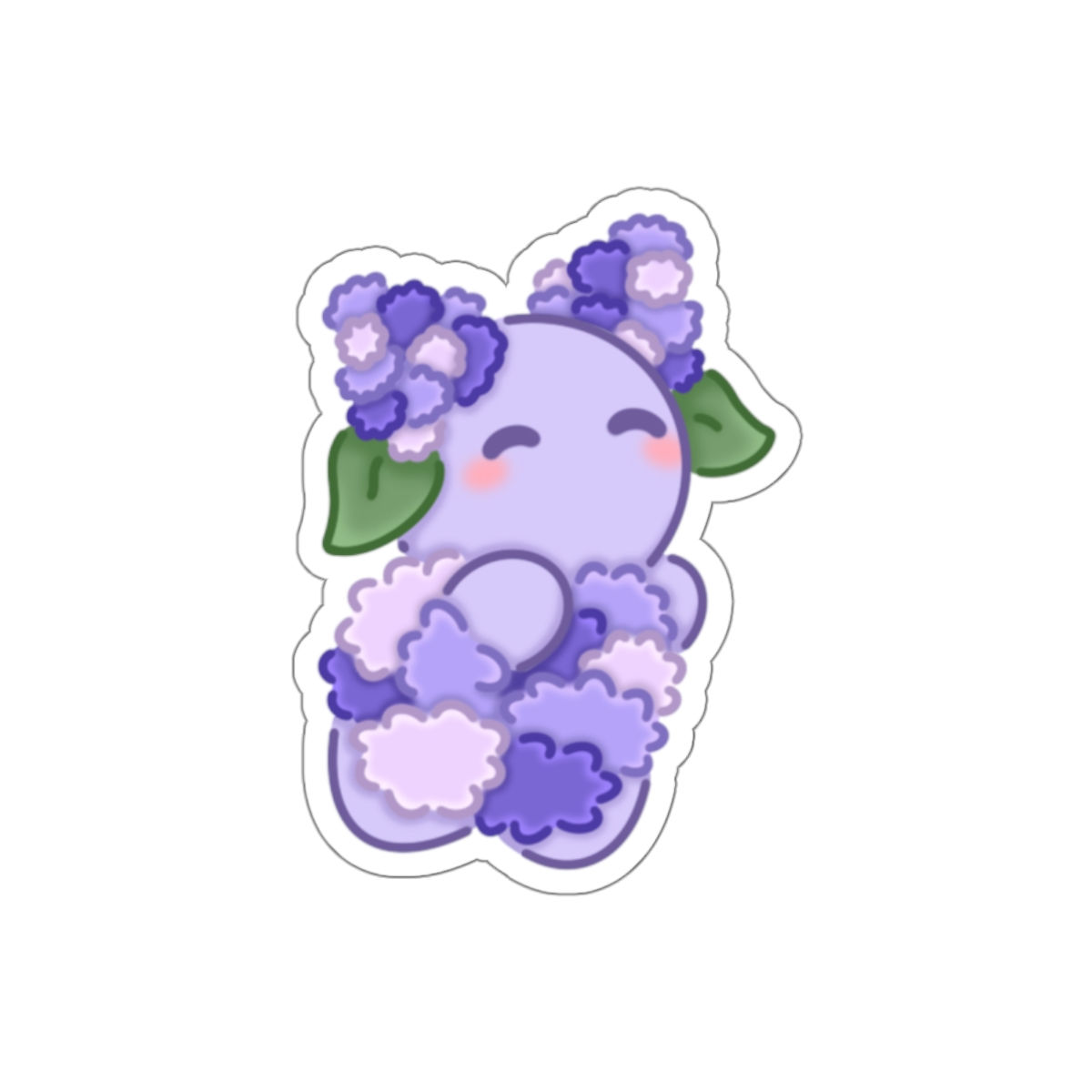 Lavender Plantie Die-Cut Stickies