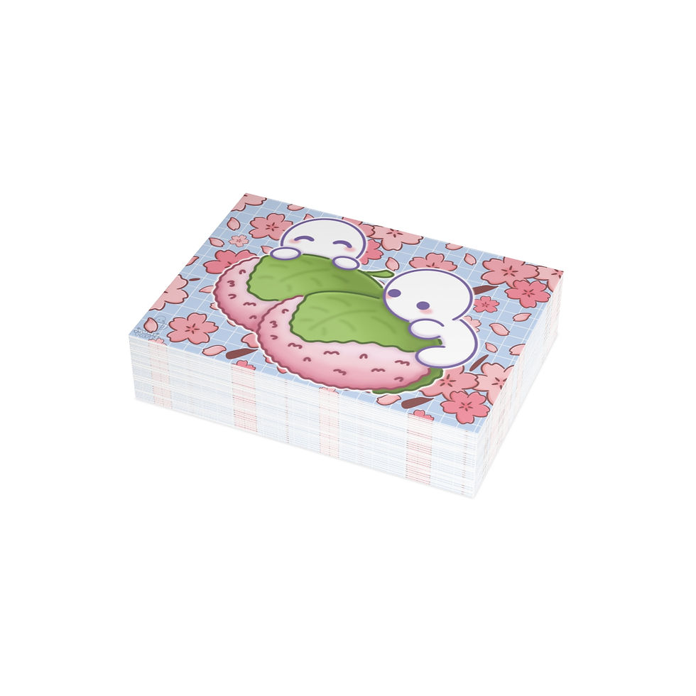 Thumbnail: Sakura Rice Mochi Postcard Bundles