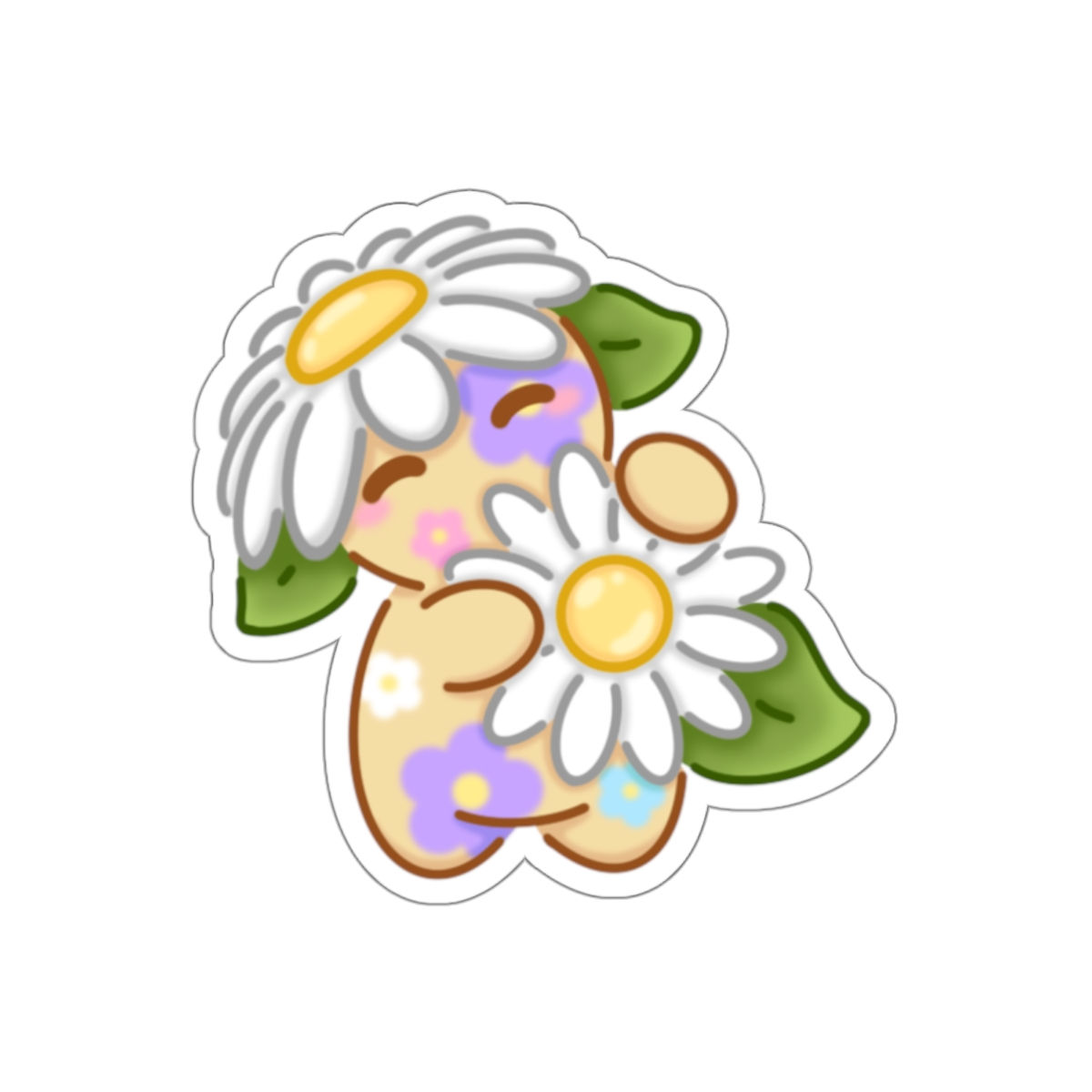 Daisy Plantie Die-Cut Stickies