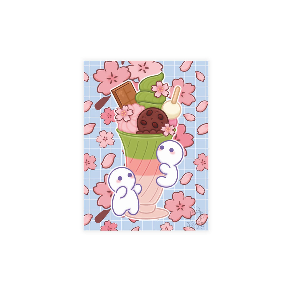 Thumbnail: Matcha Parfait Postcard Bundles