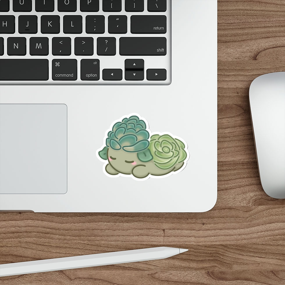 Thumbnail: Succulent Plantie Die-Cut Stickies