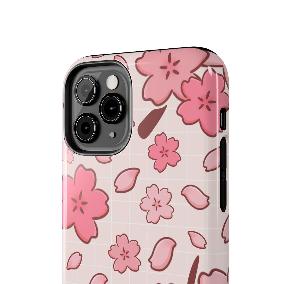 Thumbnail: Sakura Blossoms Pattern Tough Phone Cases, Case-Mate