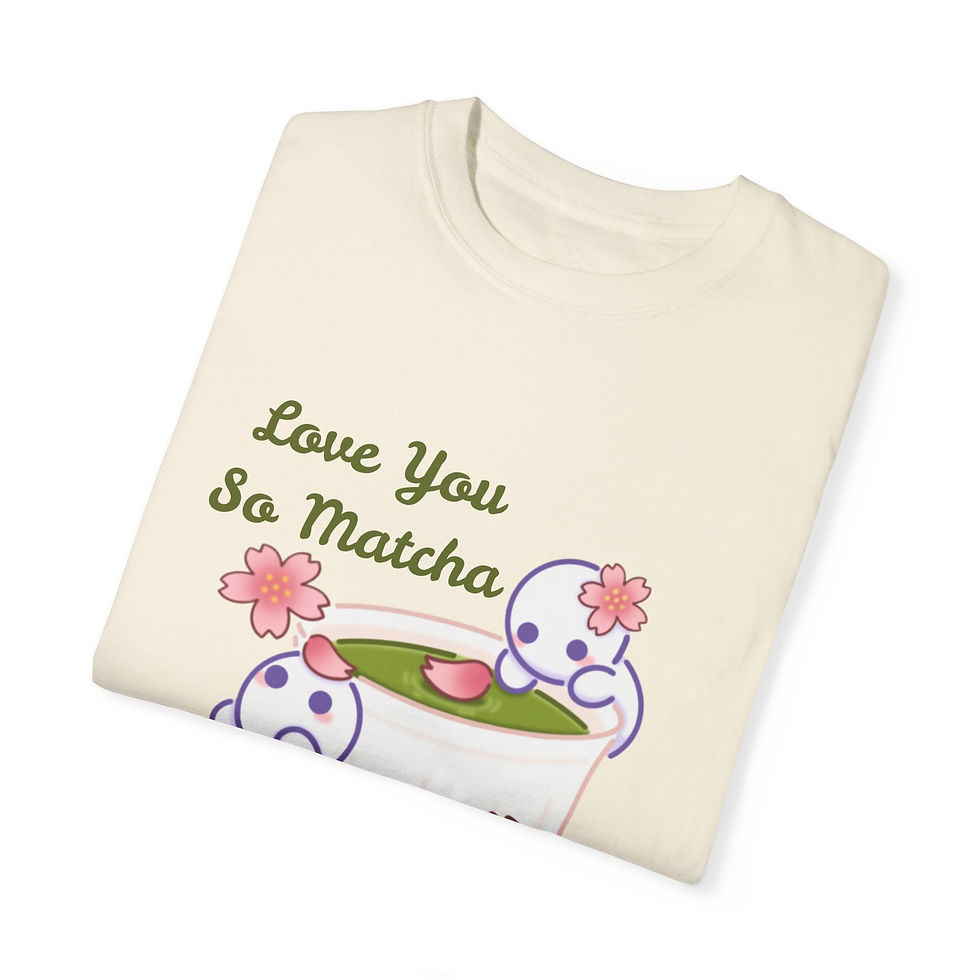 Thumbnail: Love You So Matcha Shirts