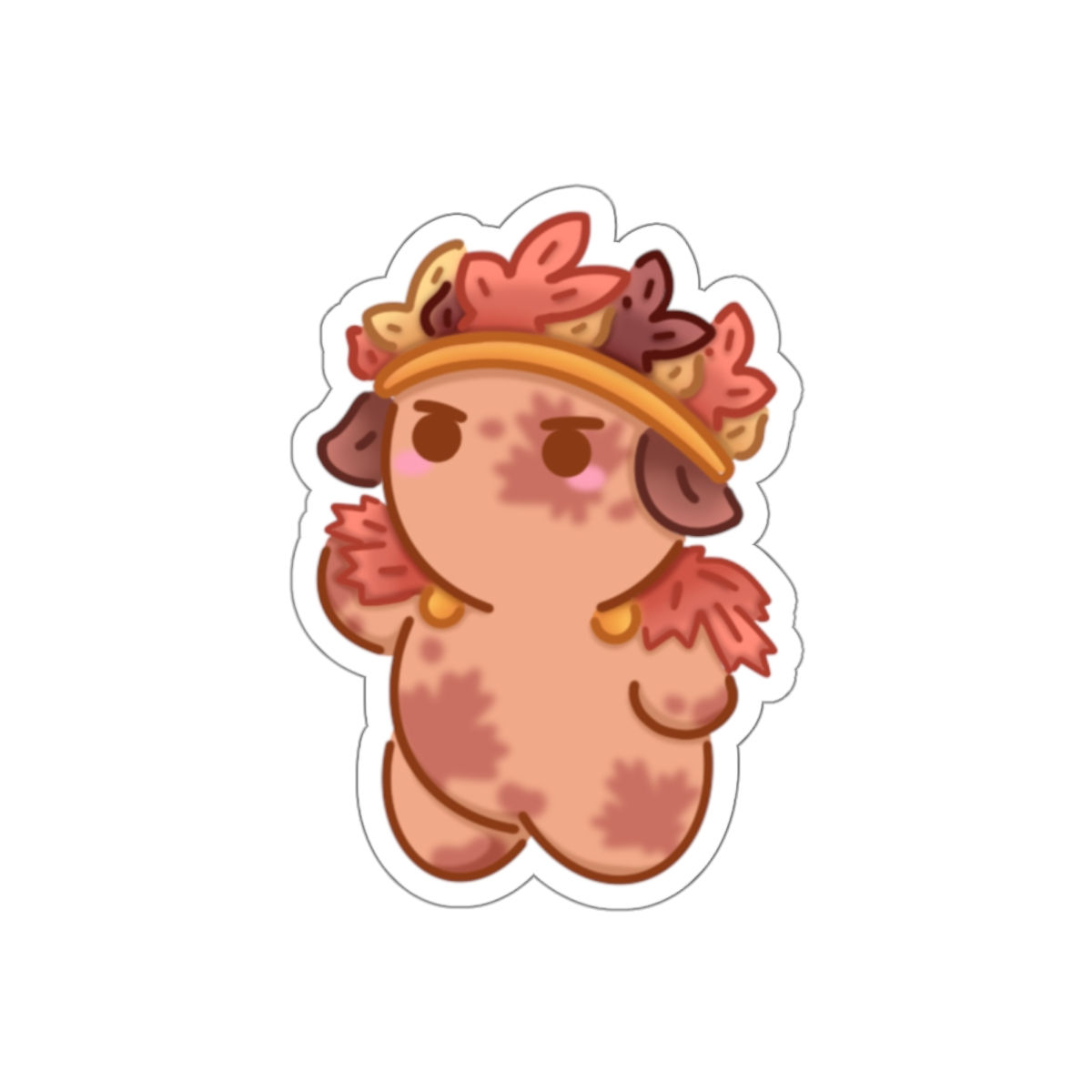 Maple Leaf Plantie Die-Cut Stickies