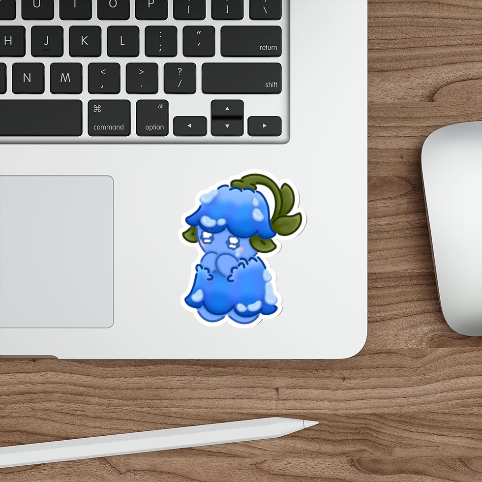 Thumbnail: BlueBell Plantie Die-Cut Stickies
