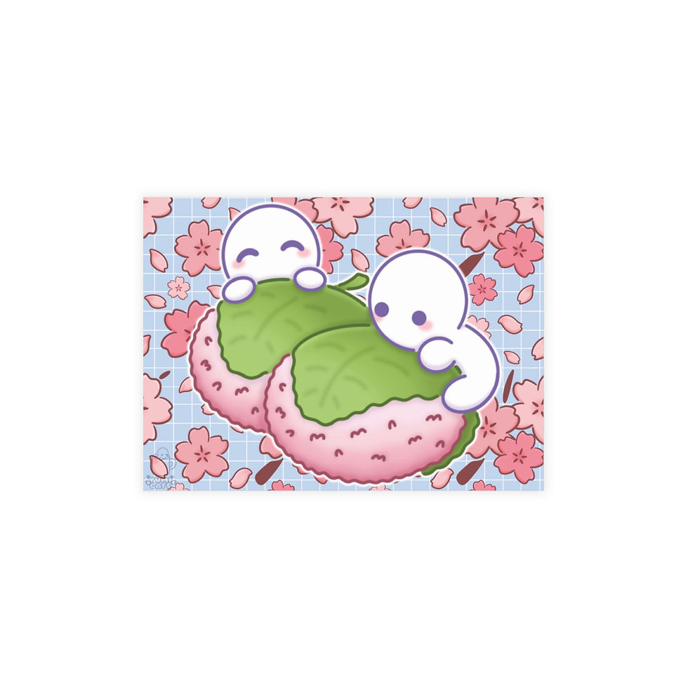 Thumbnail: Sakura Rice Mochi Postcard Bundles