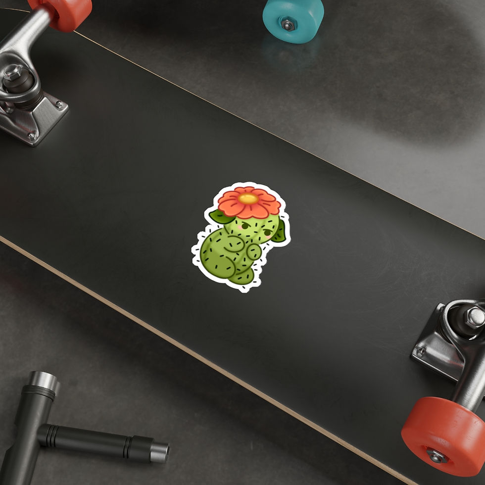 Thumbnail: Cactus Plantie Die-Cut Stickies